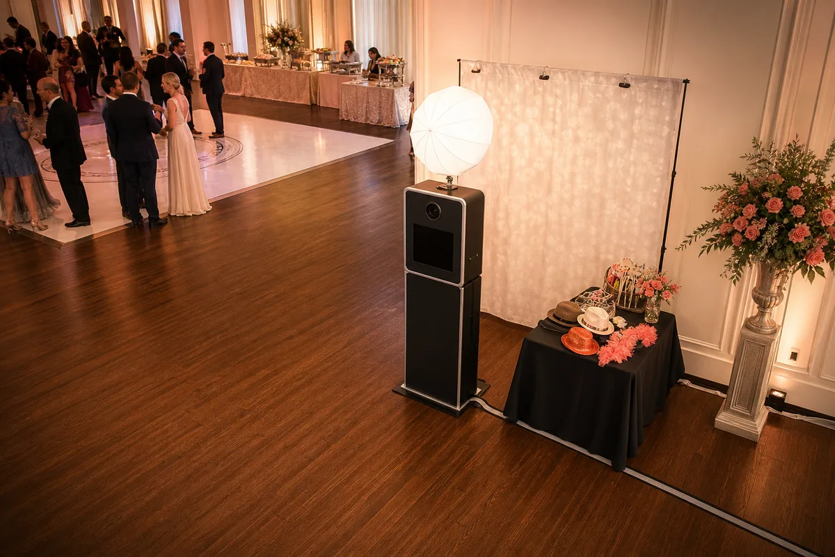 Wo platziere ich die Fotobox auf meiner Hochzeit?