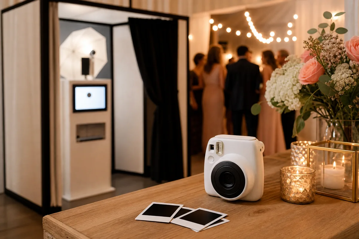 Fotobox vs. Sofortbildkamera: Was passt zu eurer Hochzeit?